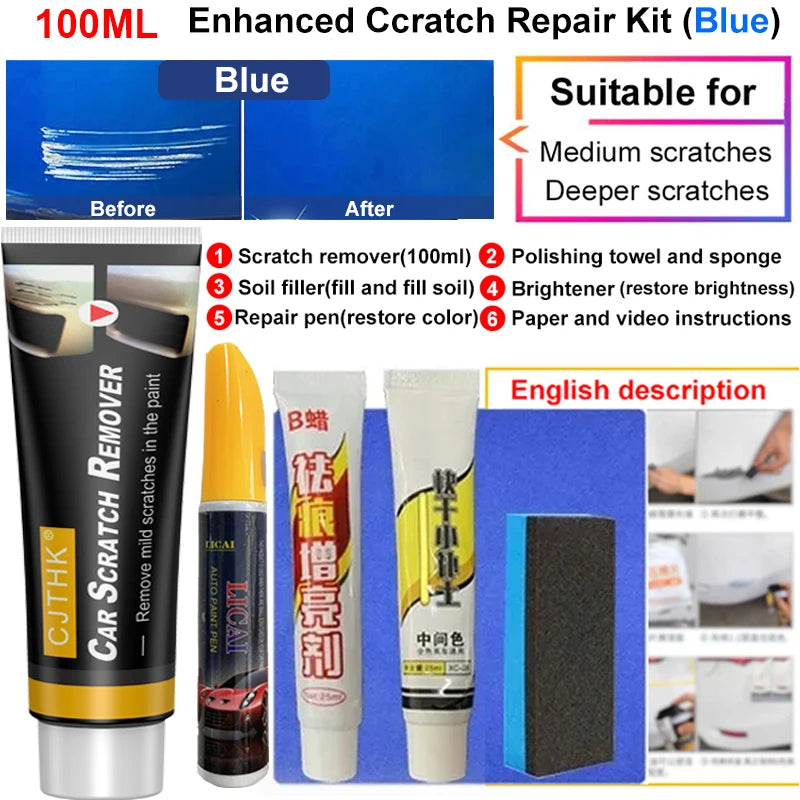 Car Scratch Remover Tools