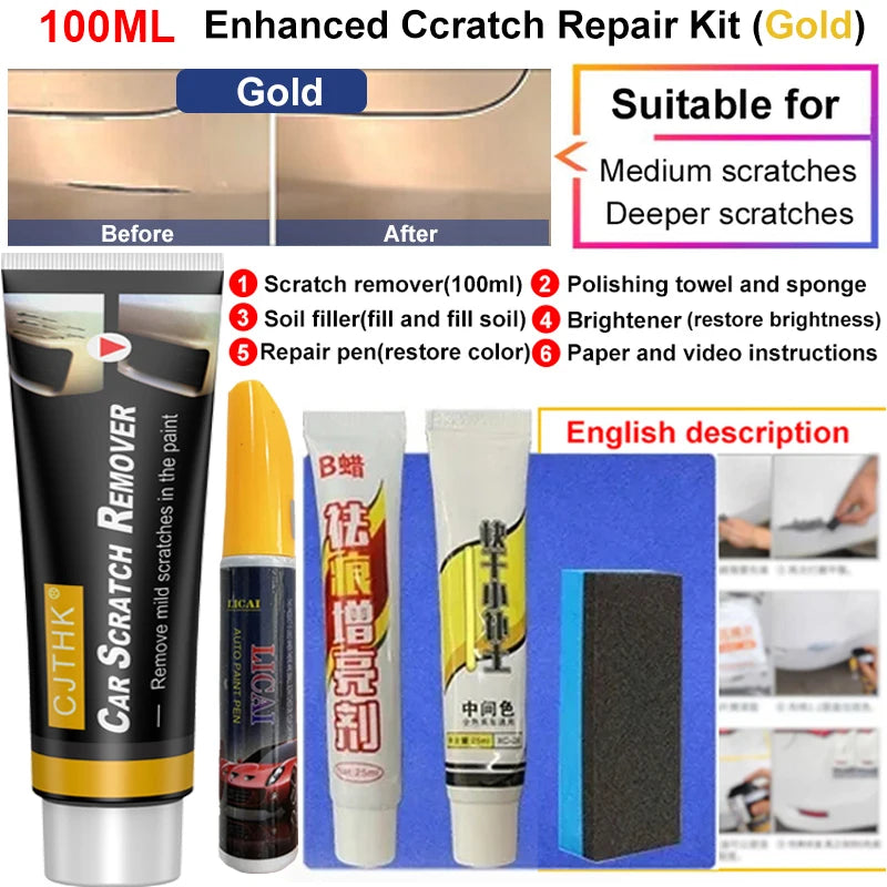 Car Scratch Remover Tools