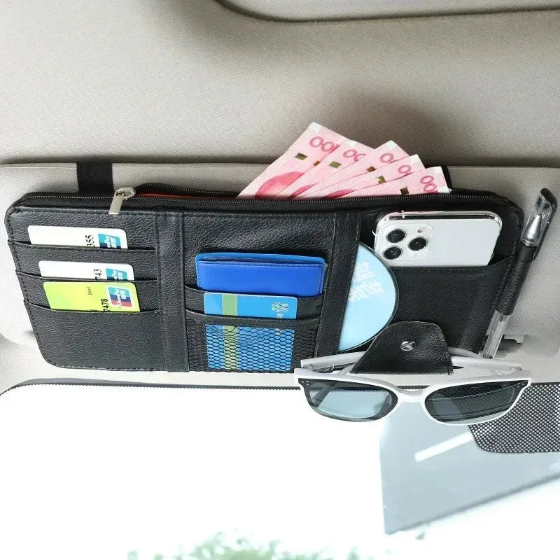 Car Sun Visor Organizer Multi-Pocket