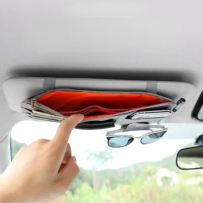 Car Sun Visor Organizer Multi-Pocket