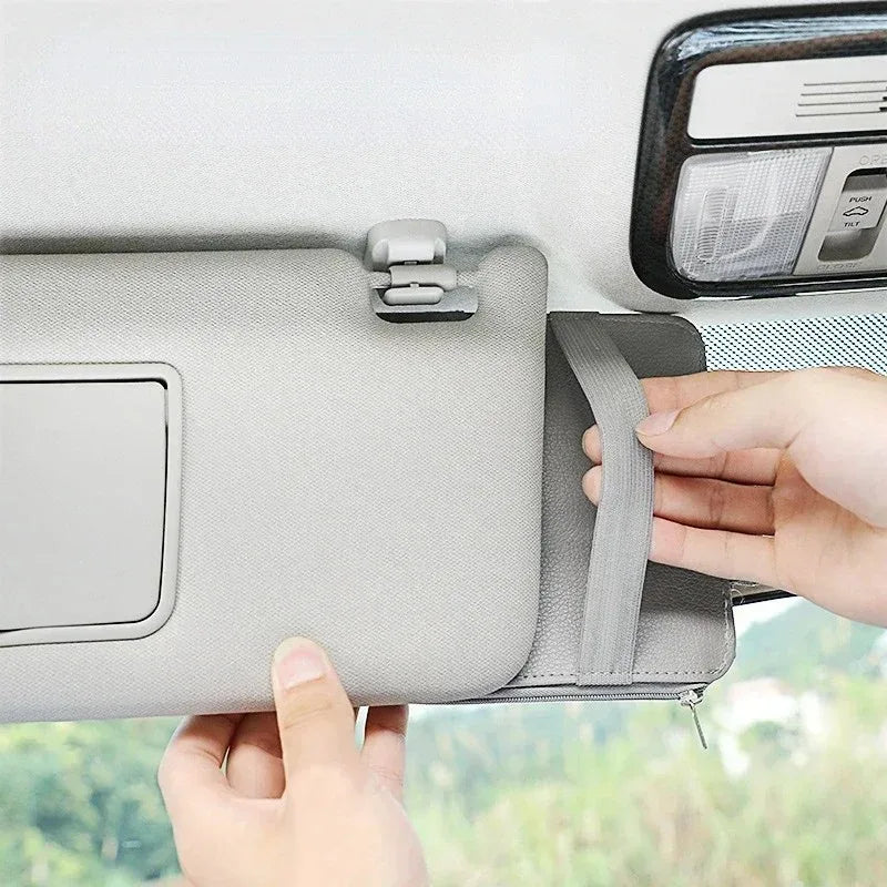 Car Sun Visor Organizer Multi-Pocket