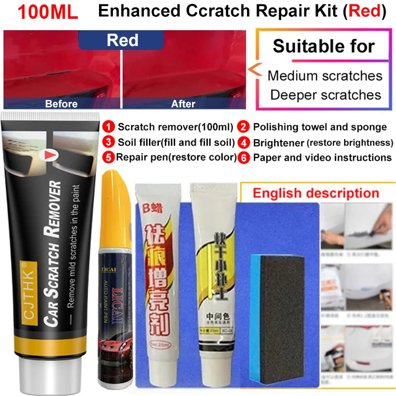 Car Scratch Remover Tools